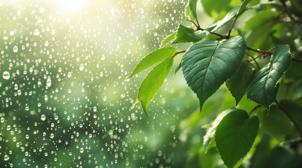 初夏的第一场雨