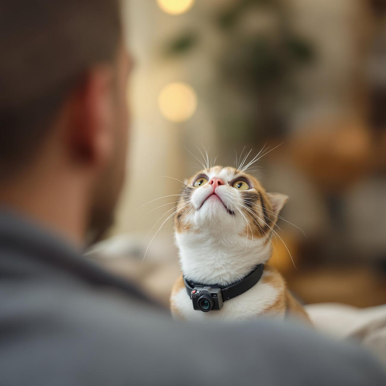 猫的视角：人类的一天